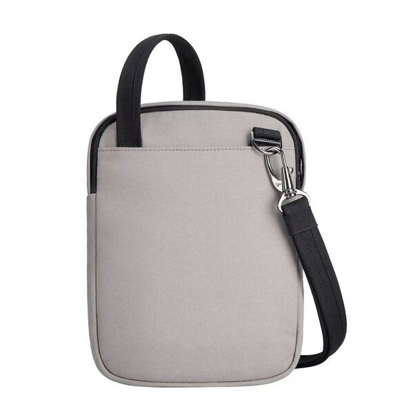 TRAVELON RFID Anti-Theft Slim Double Zip Crossbody travel bag, purse, wallet. - Picture 3 of 16